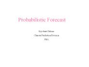Probabilistic Forecast