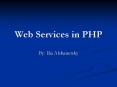 Web Services in PHP PowerPoint PPT Presentation