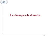 Banques de donn