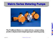Makro Series Metering Pumps