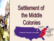 The Restoration Colonies