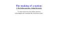 The making of a nation: PowerPoint PPT Presentation
