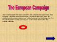 The European Campaign PowerPoint PPT Presentation