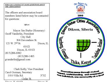 Dixon Sister Cities Association