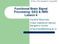 Functional Brain Signal Processing: EEG PowerPoint PPT Presentation