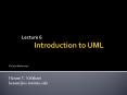 Lecture 6 Introduction to UML CSC301-Winter 2011 PowerPoint PPT Presentation