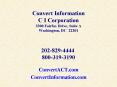 Convert Information C I Corporation 3300 Fairfax Drive, Suite A Washington, DC PowerPoint PPT Presentation
