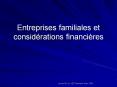 Entreprises familiales et consid PowerPoint PPT Presentation