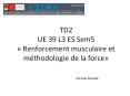 TD2 UE 39 L3 ES Sem5  PowerPoint PPT Presentation
