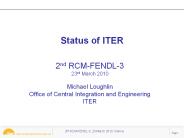 Status of ITER