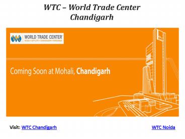 WTC Chandigarh Coming Soon