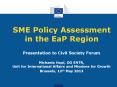 SME Policy Assessment in the EaP Region PowerPoint PPT Presentation