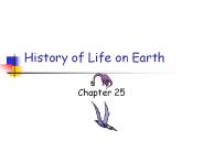 History of Life on Earth