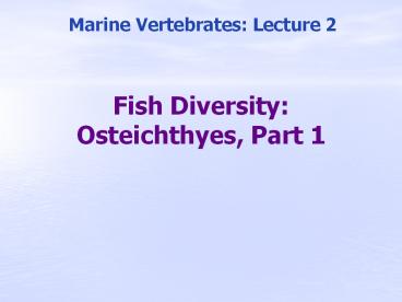 Fish%20Diversity:%20Osteichthyes,%20Part%201