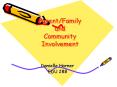 Parent/Family%20and%20Community%20Involvement PowerPoint PPT Presentation
