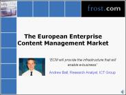 The European Enterprise Content Management Market