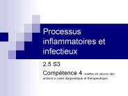 Processus inflammatoires et infectieux