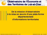 De la mission d'observatoire 