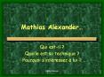 Mathias Alexander PowerPoint PPT Presentation