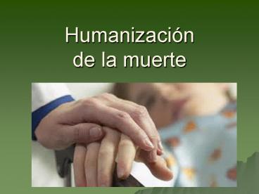 Humanizaci