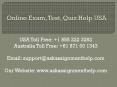 Online Exam, Test, Quiz Help USA PowerPoint PPT Presentation