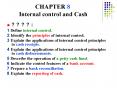 CHAPTER 8          Internal control and Cash PowerPoint PPT Presentation