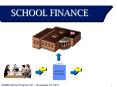 SCHOOL FINANCE PowerPoint PPT Presentation