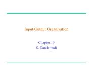 Input/Output Organization