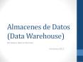 Almacenes de Datos (Data Warehouse) PowerPoint PPT Presentation