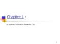 Chapitre 1 : PowerPoint PPT Presentation