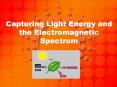 Capturing Light Energy and the Electromagnetic Spectrum PowerPoint PPT Presentation