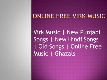 Online Free Virk Music (1)