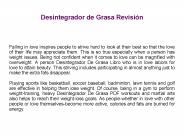 Desintegrador de Grasa Libro Revisión