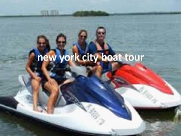 Manhattan jet ski rental