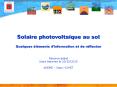 Solaire photovolta PowerPoint PPT Presentation