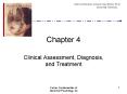Clinical Assessment, Diagnosis, and Treatment PowerPoint PPT Presentation