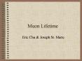 Muon Lifetime PowerPoint PPT Presentation