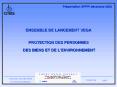 ENSEMBLE DE LANCEMENT VEGA PowerPoint PPT Presentation