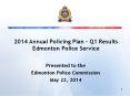 2014 Annual Policing Plan  PowerPoint PPT Presentation