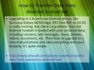 How to Transfer Data from Android to Android