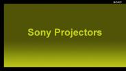 Sony Projectors