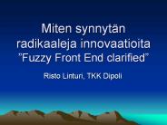 Miten synnyt