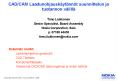 CAD/CAM Laadunohjausk PowerPoint PPT Presentation