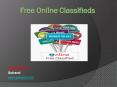Free Online Classifieds PowerPoint PPT Presentation
