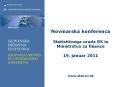 Novinarska konferenca Statisticnega urada RS in Ministrstva za finance 19. januar 2011  www.stat.si/nk PowerPoint PPT Presentation