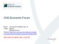 ONS Economic Forum PowerPoint PPT Presentation