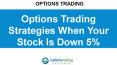 Options Trading Strategies When Your Stock Is Down 5% PowerPoint PPT Presentation