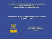 Antecedentes de la investigaci