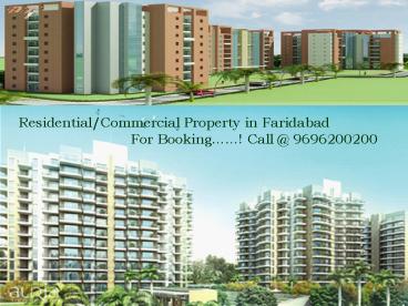 Property In Faridabad @ 9696200200
