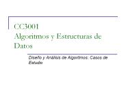 CC3001 Algoritmos y Estructuras de Datos